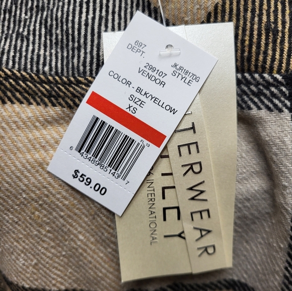 Ashley Outerwear Flannel Jacket Size XS - Picture 11 of 12